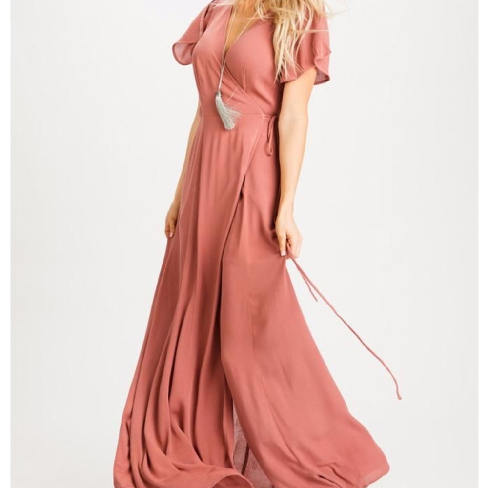 Amara ruffle dress